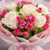 Нежный день – букет из роз 2